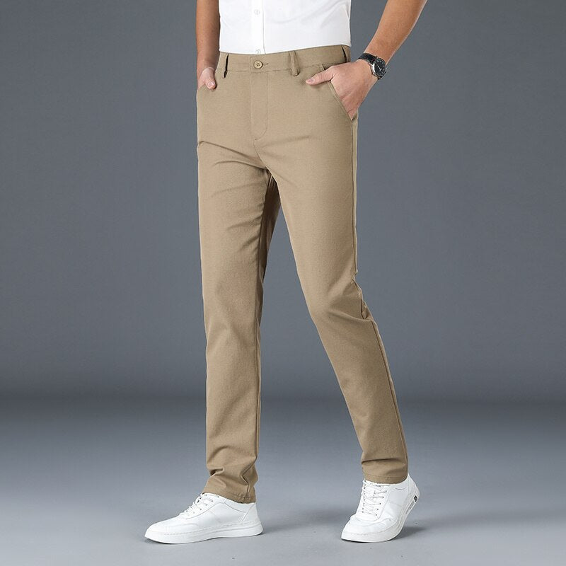 Men's Business Straight Suit Pants