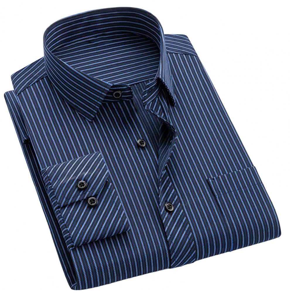 Single Breasted Men's Dress Shirt