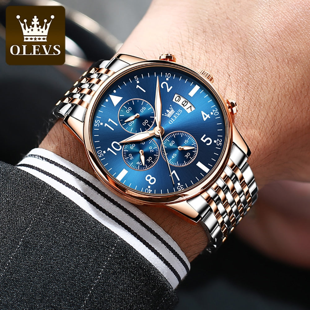 OLEVS Fashion Mens Watches