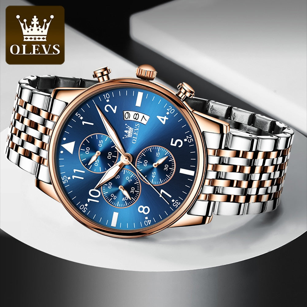 OLEVS Fashion Mens Watches