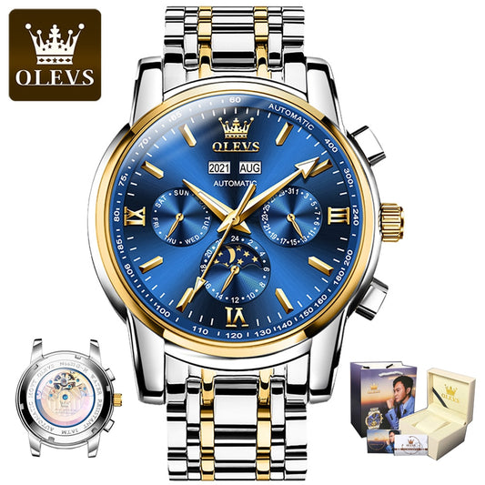 OLEVS  6633 Luxury Automatic Mechanical Watch