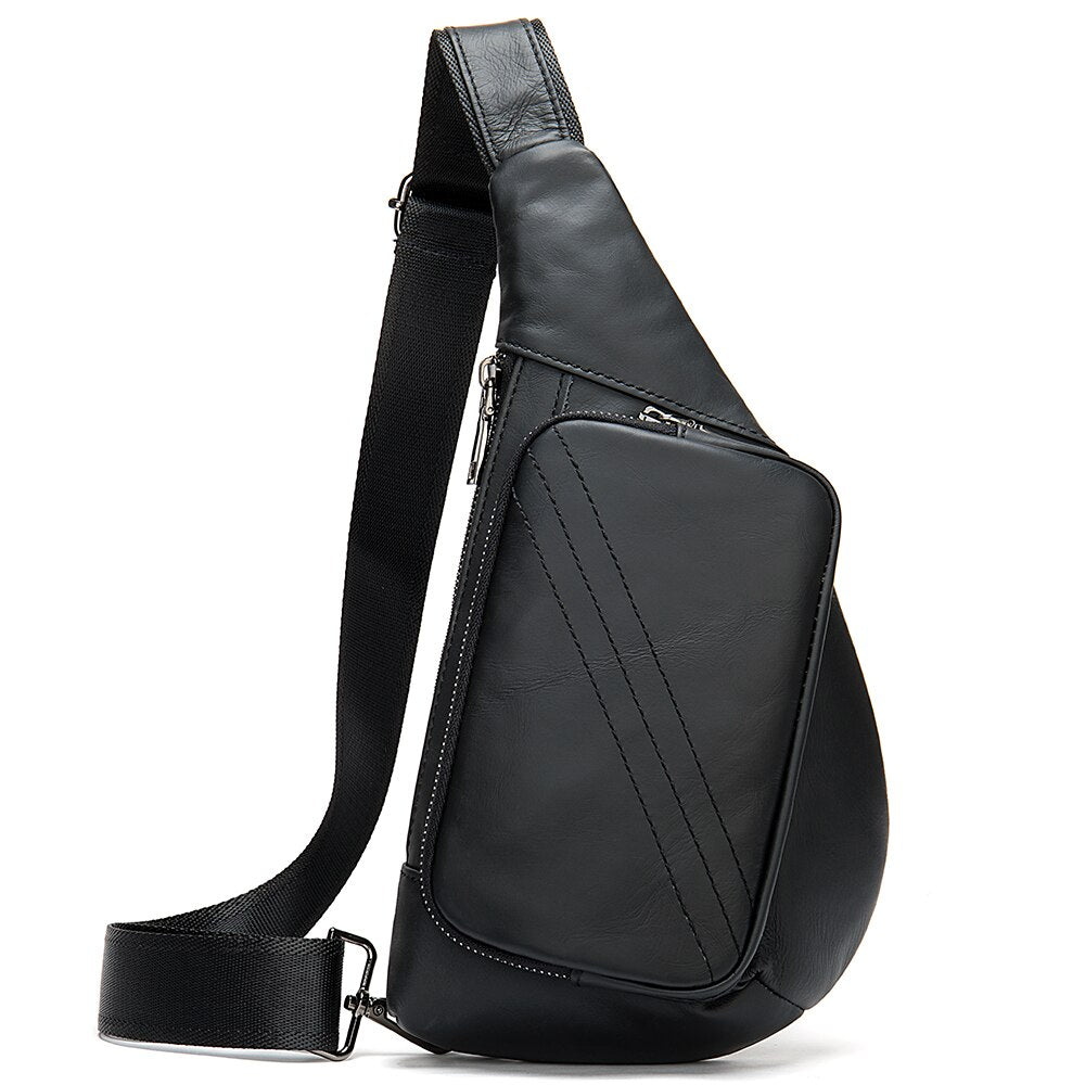 WESTAL Leather Sling Shoulder Bag